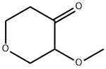 3-methoxy-tetrahydropyran-4-one Struktur