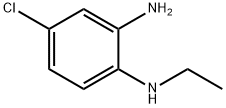 4-クロロ-N-エチル-1,2-ベンゼンジアミン 化学構造式