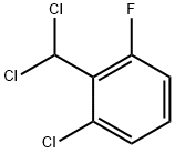 ALPHA,ALPHA,2-TRICHLORO-6-FLUOROTOLUENE Struktur