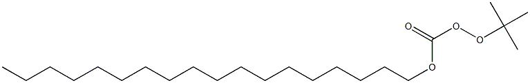 OO-isopropyl O-octadecyl peroxycarbonate Structure