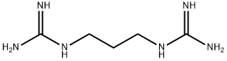 1,1'-(1,3-プロパンジイル)ビスグアニジン 化学構造式