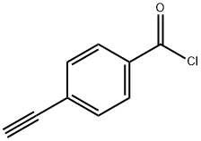 4-エチニルベンゾイルクロリド 化学構造式