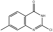 2-CHLORO-7-METHYLQUINAZOLIN-4(3H)-ONE 化学構造式