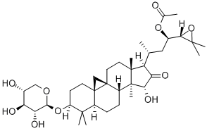 23-O-乙酰基-升麻新醇木糖苷 结构式