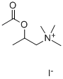 ACETYL-BETA-METHYLCHOLINE IODIDE Struktur