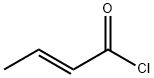 (E)-2-Butenoyl chloride Struktur