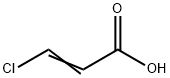 3-chloroacrylic acid Struktur