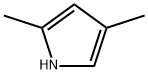 2,4-Dimethylpyrrole Structure