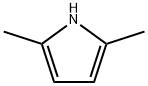 2,5-ジメチルピロール 化学構造式