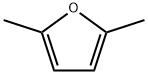 2,5-ジメチルフラン 化学構造式
