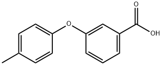 3-(4-METHYLPHENOXY)BENZOIC ACID Structure