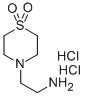 4-THIOMORPHOLINEETHYLAMINE 1,1-DIOXIDE DIHYDROCHLORIDE Structure