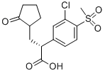 (R)-2-(3-CHLORO-4-METHANESULFONYLPHENYL)-3-(2-OXOCYCLOPENTYL)PROPIONIC ACID|