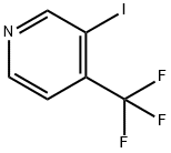 3-Iodo-4-(trifluoromethyl)-pyridine 化学構造式