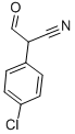 2-(4-Chlorophenyl)-2-cyanoacetaldehyde Structure