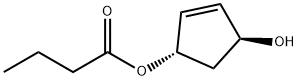 Butanoic acid, (1S,4S)-4-hydroxy-2-cyclopenten-1-yl ester (9CI)|
