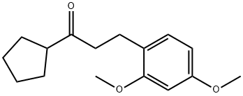 1-CYCLOPENTYL-3-(2,4-DIMETHOXYPHENYL)PROPAN-1-ONE price.