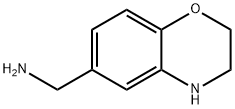 (3,4 - 二氢-2H-苯并〔B] [1,4]恶嗪-6 - 基)甲胺,625470-50-0,结构式