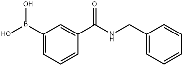 3-[(Benzylamino)carbonyl]phenylboronic acid Struktur