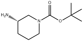 (S)-1-Boc-3-氨基哌啶,625471-18-3,结构式