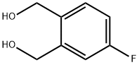 [5-fluoro-2-(hydroxymethyl)phenyl]methanol 化学構造式