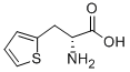 (R)-2-アミノ-3-(2-チエニル)プロピオン酸 化学構造式