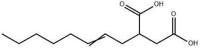 2-(2'-octenyl)succinic acid Structure