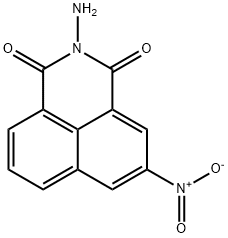 2-AMINO-5-NITRO-BENZO[DE]ISOQUINOLINE-1,3-DIONE Structure
