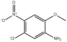 2-メトキシ-4-ニトロ-5-クロロアニリン 化学構造式