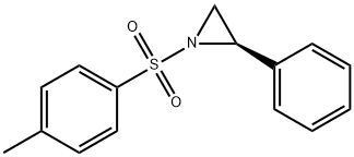 R-1-[(4-METHYLPHENYL)SULFONYL]-2--PHENYL-AZIRIDINE, 62596-62-7, 结构式