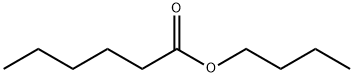 ヘキサン酸ブチル 化学構造式