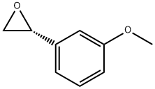 (R)-3-甲氧基苯基环氧乙烷, 62600-72-0, 结构式