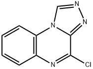 4-クロロ[1,2,4]トリアゾロ[4,3-a]キノキサリン 化学構造式