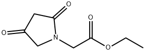 ethyl 2,4-dioxopyrrolidine-1-acetate,62613-80-3,结构式