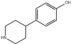 4-(ピペリジン-4-イル)フェノール 化学構造式