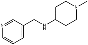 (1-METHYL-PIPERIDIN-4-YL)-PYRIDIN-3-YLMETHYL-AMINE Structure