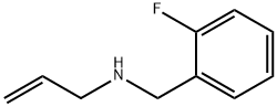 Benzenemethanamine, 2-fluoro-N-2-propenyl- (9CI) Structure
