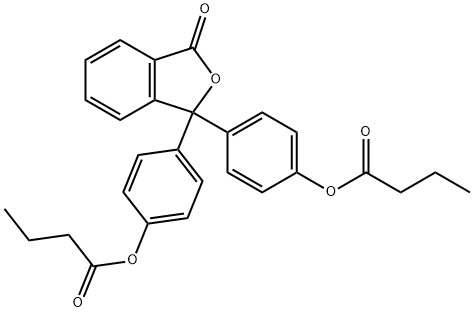 酚酞二丁酸酯,62625-15-4,结构式