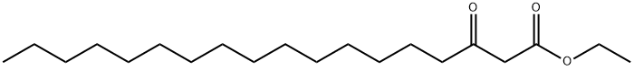 3-オキソオクタデカン酸エチル 化学構造式