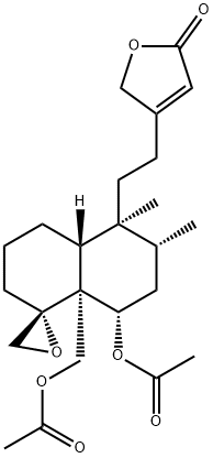 筋骨草酯素I,62640-05-5,结构式