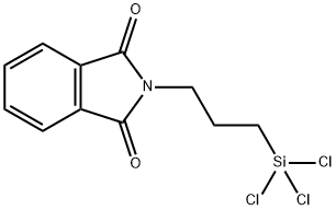 3-(N-PHTHALIMIDO)PROPYLTRICHLOROSILANE Struktur