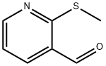 2-(METHYLTHIO)NICOTINALDEHYDE Struktur