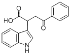 2-(1H-吲哚-3-基)-4-氧基-4-苯基亮氨酸, 6266-66-6, 结构式
