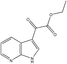 A-氧代-1H-吡咯并[2,3-B]吡啶-3-乙酸,626604-80-6,结构式