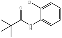 2'-CHLORO-2,2-DIMETHYLPROPIONANILIDE Structure