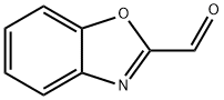 ベンゾオキサゾール-2-カルブアルデヒド 化学構造式
