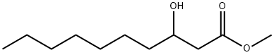 3-羟基癸酸甲酯,62675-82-5,结构式