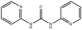 1,3-ジ(2-ピリジニル)尿素 化学構造式