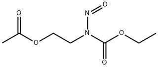 N-(2-Acetoxyethyl)-N-nitrosocarbamic acid ethyl ester,62681-13-4,结构式