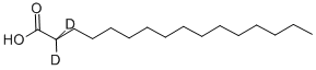 氘代十六烷酸(2,2,-D2), 62689-96-7, 结构式